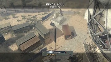 MW3 Dome SND Throwing Knife Tutorial / Throwing Knife Bomb Spots