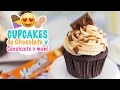 Cupcakes de chocolate y cacahuete o maní | Manicho | Quiero Cupcakes!
