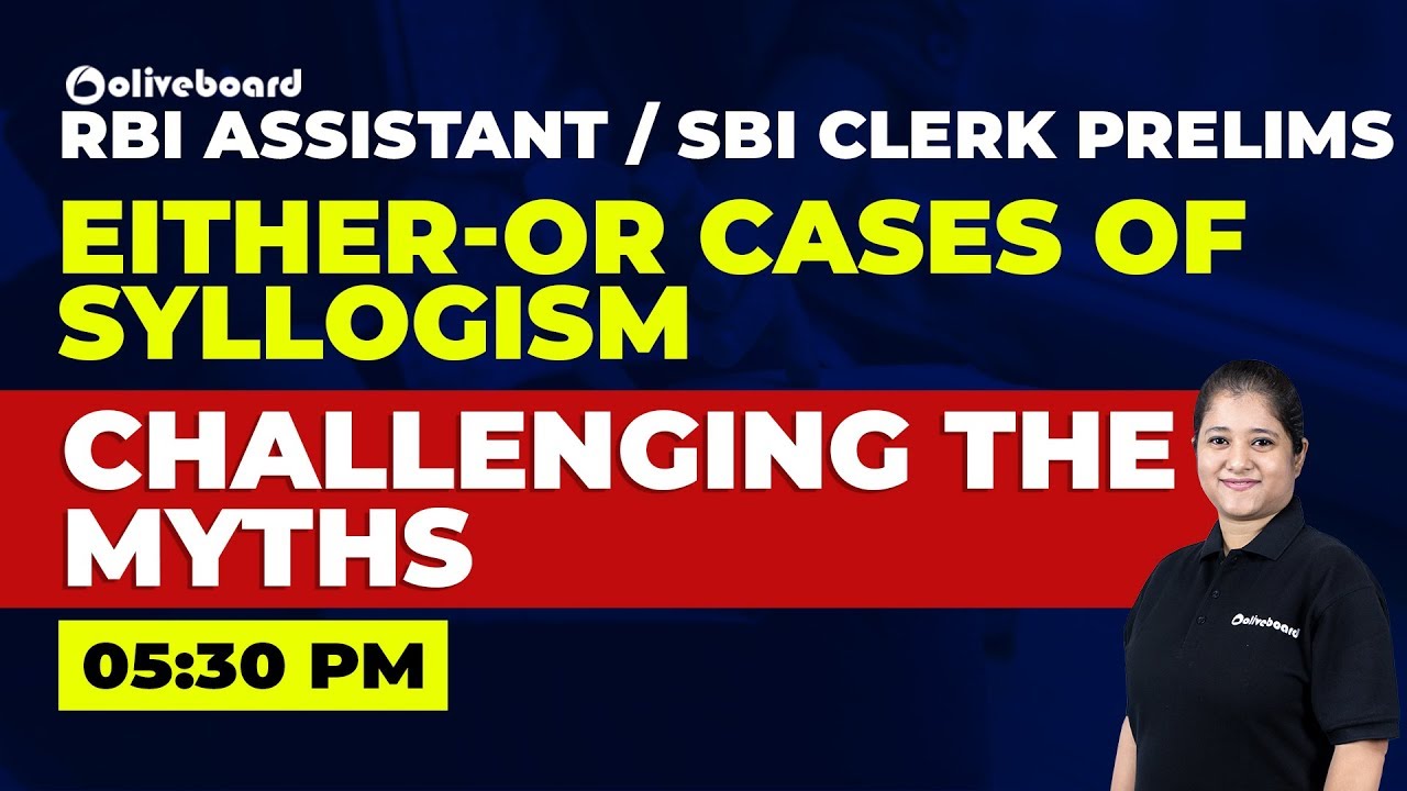 Either Or Concept | Tricks for Either Or | Syllogism | SBI Clerk | RBI ...