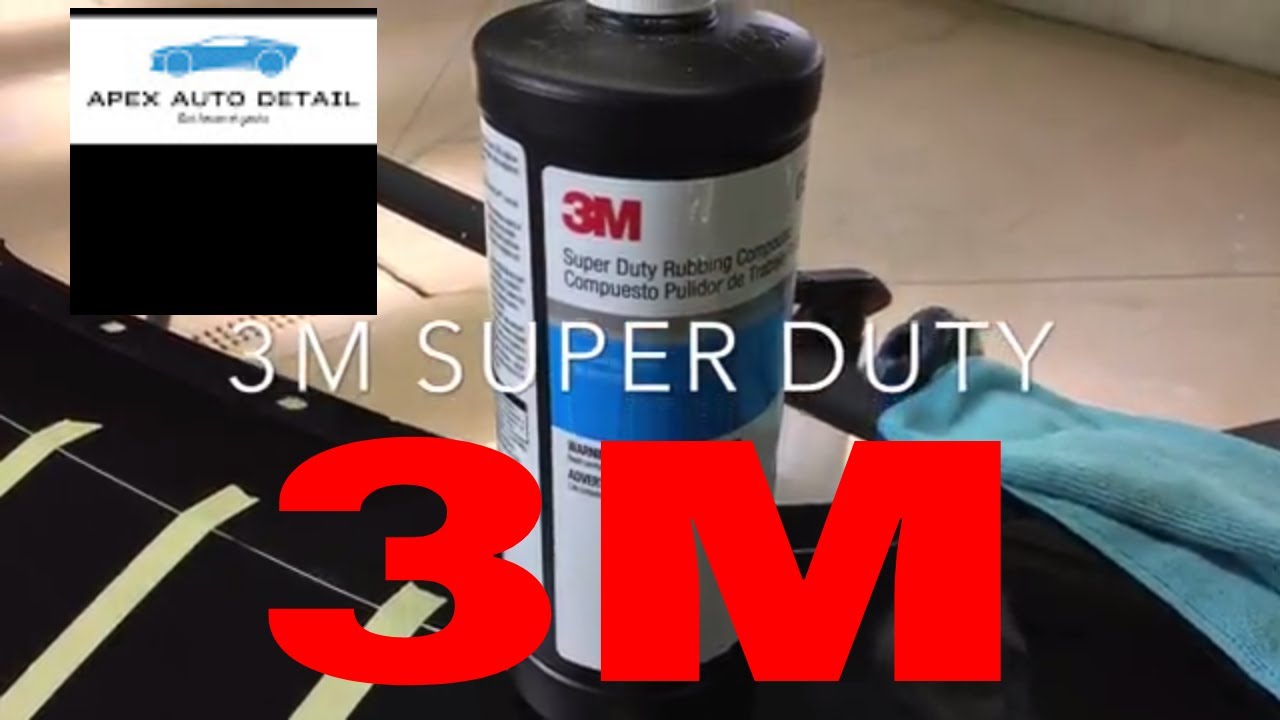 The Cutting Compound Series.Continues! 3M Super Duty Compound!!! 