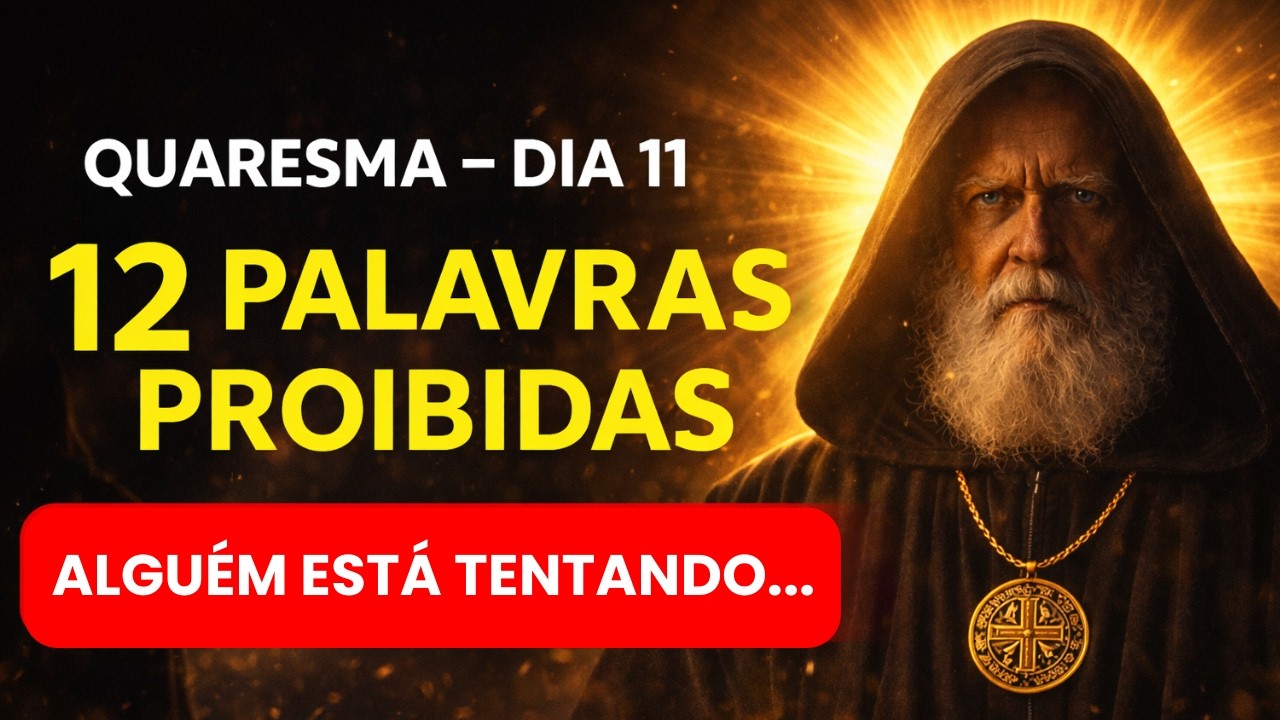 📿11º DIA DA QUARESMA | 12 PALAVRAS DO GRIMÓRIO DE SÃO BENTO – SILENCIANDO INVEJAS E OLHARES MALIGNOS