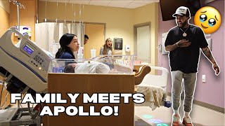 APOLLO MEETS HIS FAMILY FOR THE FIRST TIME!! *Emotional*