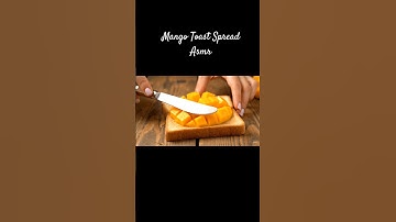 Toast Spread ASMR 🥭 Satisfying #asmr #toast #satisfying #ai #relaxing #shorts #oddlysatisfying