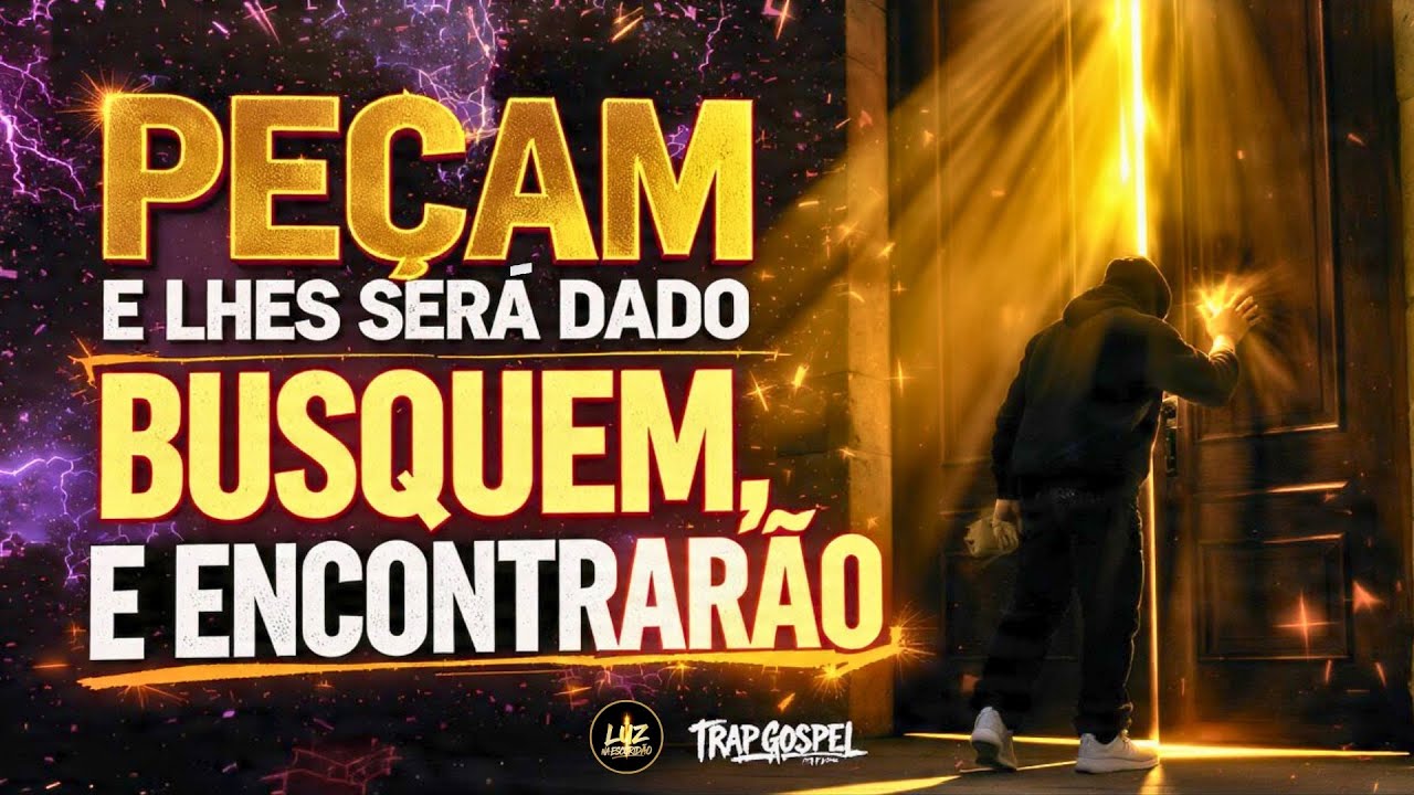 RAP GOSPEL DE PERSEVERANÇA 🎧 A Porta Vai Se Abrir, Não Desista da Oração ✝️ Luz na Escuridão 2026