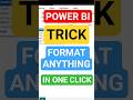 This 1 Click Saves Hours in Power BI 😳 #powerbi