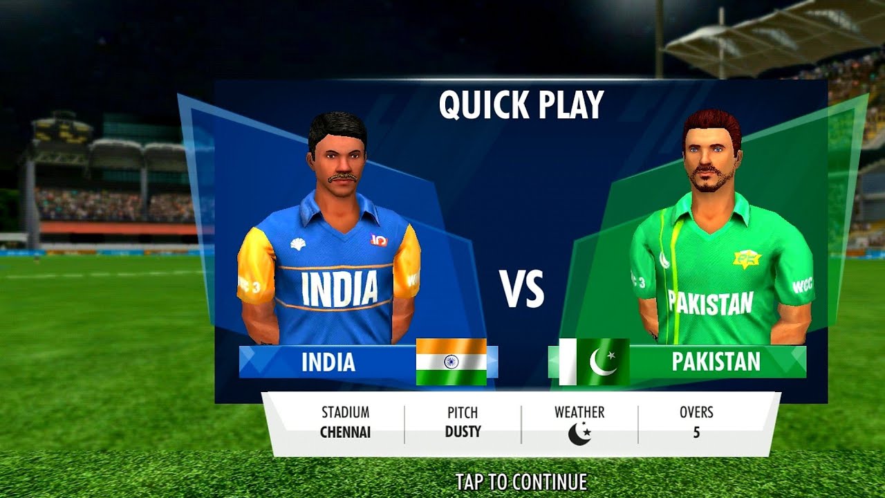 India Vs Pakistan 5 Over Live Gameplay, Ind Vs Pak Live Game YouTube