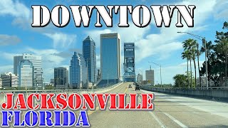 Jacksonville - Florida - 4K Downtown Drive - 2024