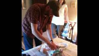 Jeremy' diaper duty