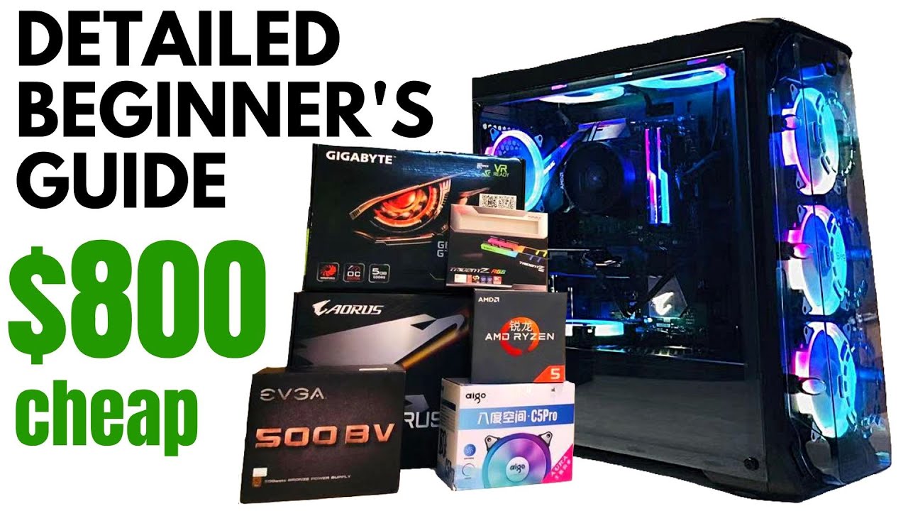 Costume 800 Dollar Gaming Pc Build 2021 for Small Room