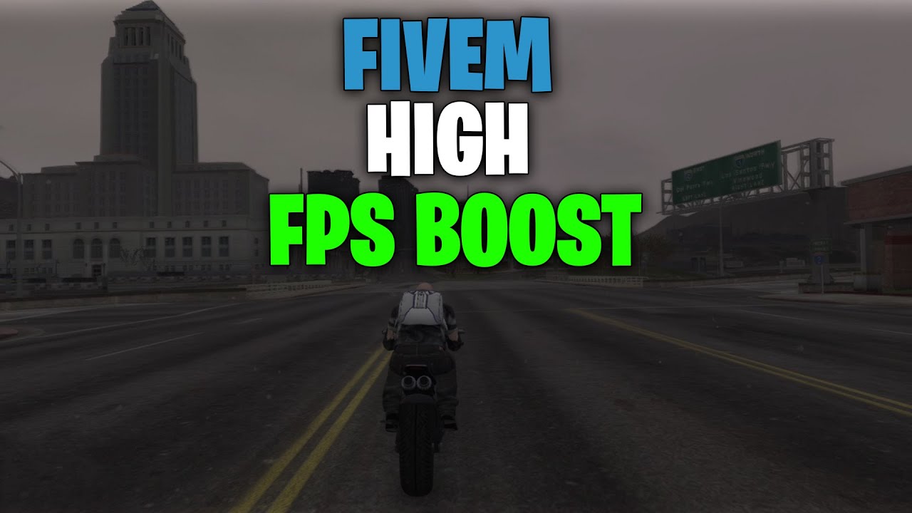 FIVEM HIGH FPS BOOST | FIX LAG, MAX FPS, FIX STUTTER - YouTube