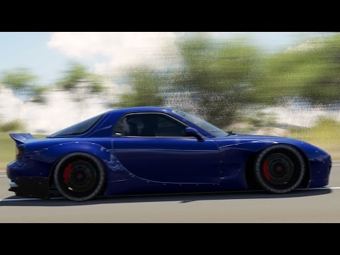 forza-horizon-3,-mazda-rx-7-rocket-bunny-edition,xbox-one