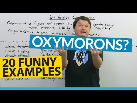 Video: Vad är En Oxymoron