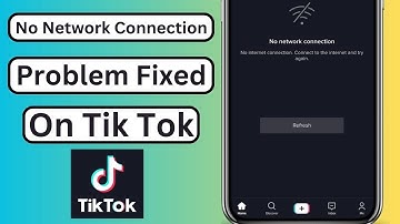How to Fix TikTok No Internet Connection  // TikTok No Network Connection Problem 2023