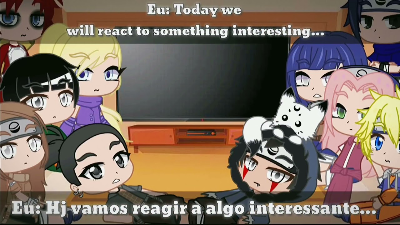 Naruto friends react to Naruto's family l Gacha
