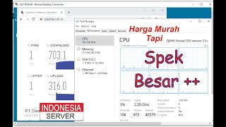 16GB Ram + 6 CPU Core | VPS Windows Indonesia (iix) Murah | RDP Server Lokal