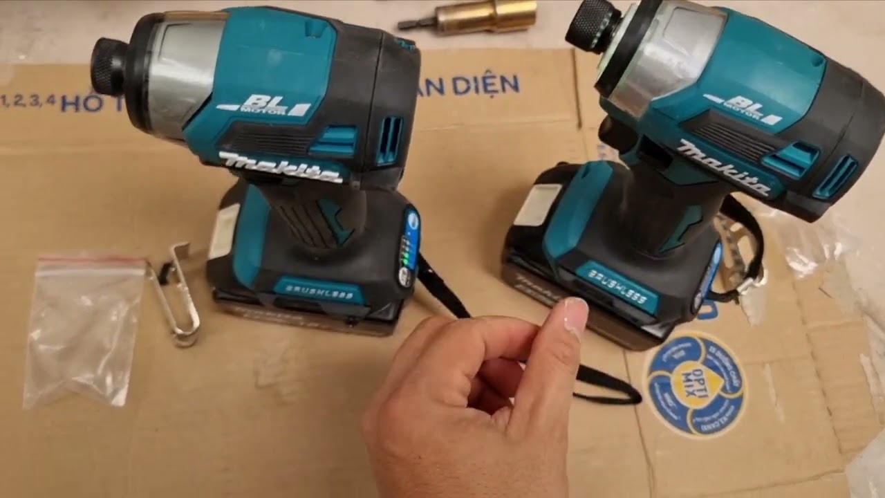 Makita TD173 Real (Japan) vs Makita TD173 Fake (China) - YouTube