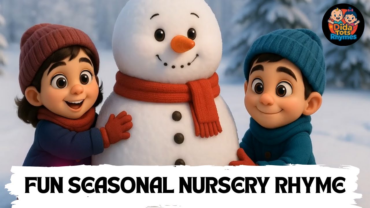 ️ Winter Song for Kids | Fun Seasonal Nursery Rhyme with Lyrics 🎶 - YouTube