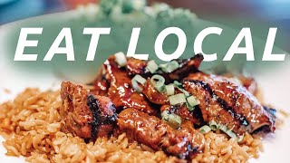PLACES TO EAT IN PIGEON FORGE TN || Eating Local at Local Goat