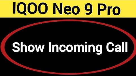 IQOO Neo 9 Pro me call show nahi ho raha hai, How to show incoming call in IQOO Neo 9 Pro