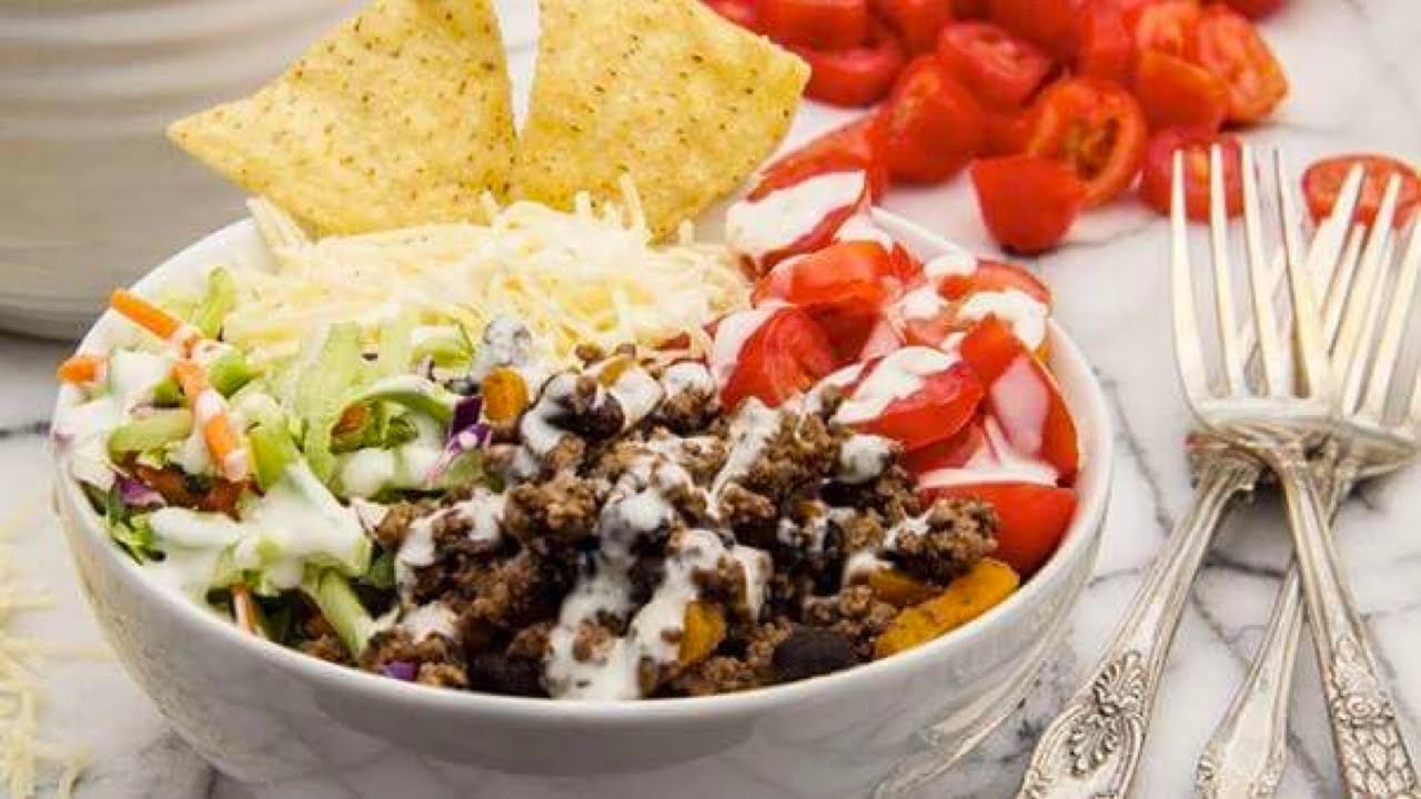 How to Make A Taco Rice Bowl at Home Quick & Delicious! YouTube