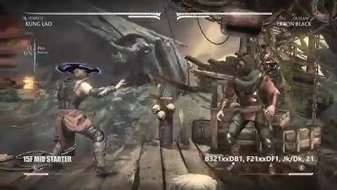 Kung Lao (Tempest) - Optimal Meterless Combos