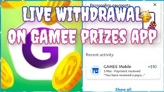 how to earn money on GAMEE prizes: real Money Games and live withdrawal | @BEEBZTUTORIALS screenshot 1