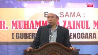 Tausyiah U0026 Tanya Jawab Bersama Tgb Kh M Zainul Majdi