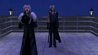 Cloud, Sephiroth Sim Battle