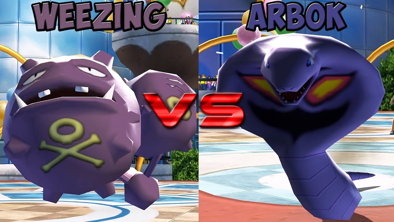 Pokemon battle revolution - Weezing vs Arbok