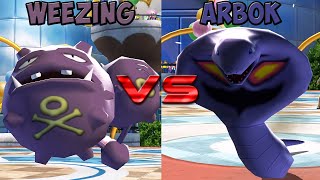 Pokemon battle revolution - Weezing vs Arbok