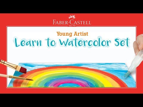 Faber Castell Young Artist Learn to Watercolor Set