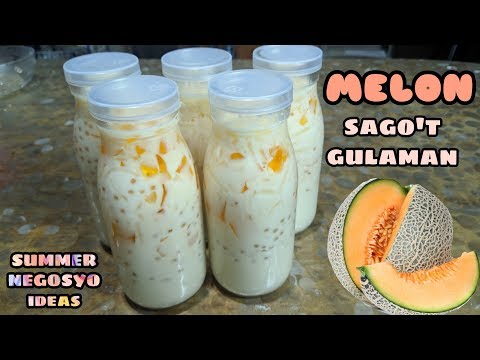 melon-sago't-gulaman-drink-in-a-bottle|-how-to-make-melon-sago-at-gulaman-drink|-summer-negosyo-idea