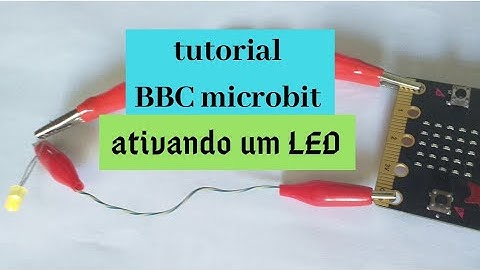 Acendendo um LED externo -  Microbit