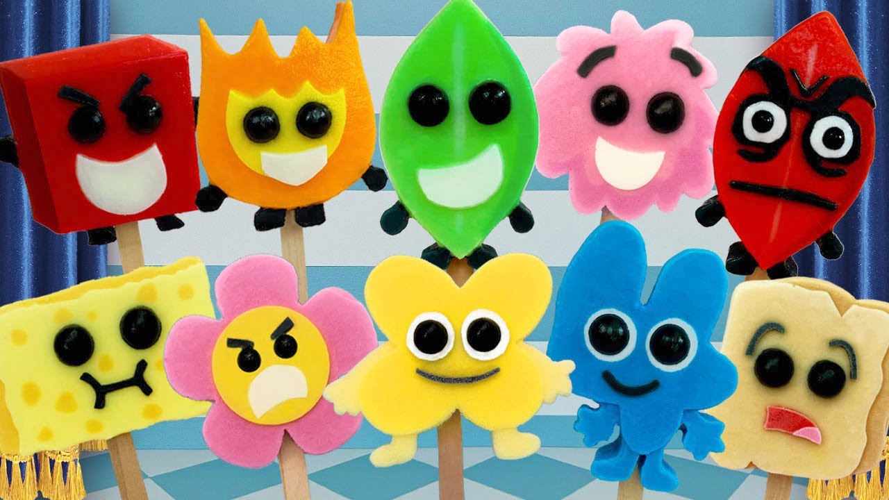 All Of The Melting BFDI Popsicles! With Bonus UnMelting!! YouTube