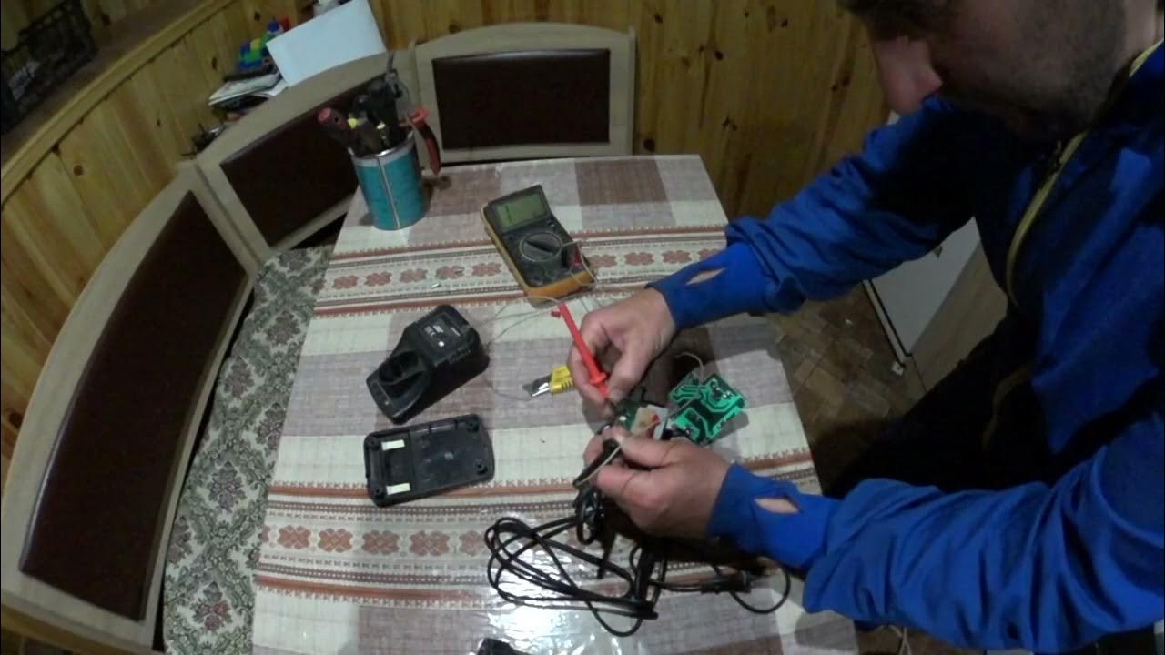 Einhell bas 18 2 1ha ремонт зарядного - YouTube