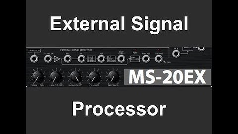 MS-20EX pt.4 The External Signal Processor
