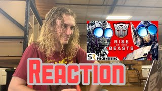 Transformers: Rise of the Beasts Pitch Meeting REACTION // Ryan George // Screen Rant