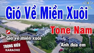 Video-Miniaturansicht von „Karaoke Gió Về Miền Xuôi Tone Nam Nhạc Sống | Trọng Hiếu“