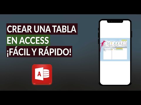 Cómo Crear una Tabla y Agregar Campos en Access Fácil y Rápido