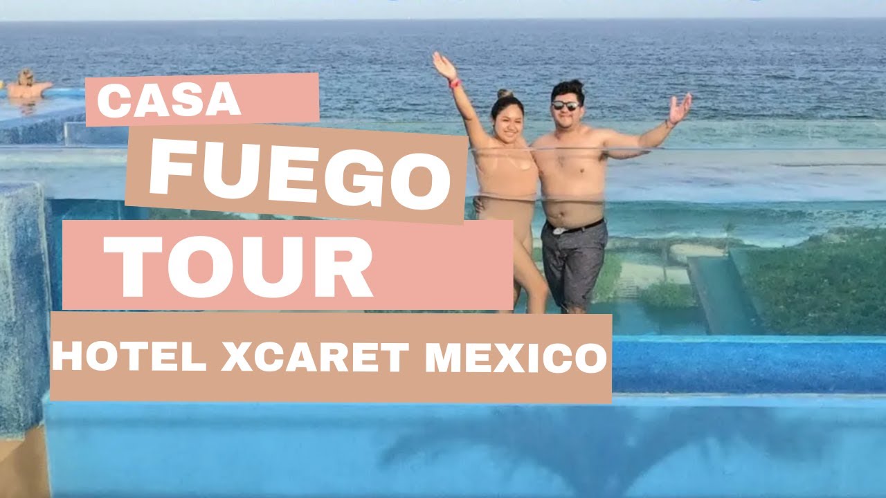 CASA FUEGO HOTEL XCARET MEXICO YouTube