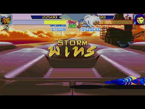 X-Men: Children of the Atom - Storm vs. Psylocke