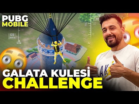 SADECE GALATA KULESİ LOOTU İLE OYNAMA CHALLANGE / Pubg Mobile