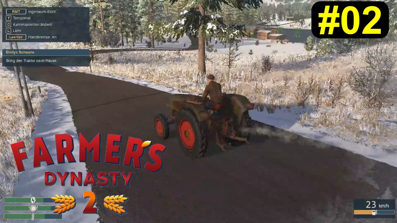 Farmers Dynasty 2 - der Trecker wäre unser #02