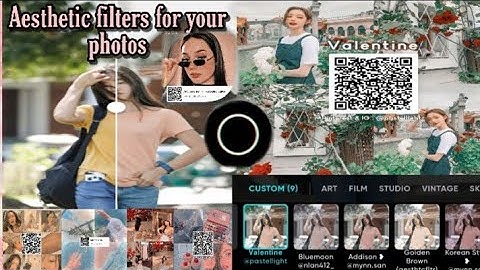 HOW TO USE POLARR CODE AND HOW TO SAVE FILTERS WATCH ME HOW