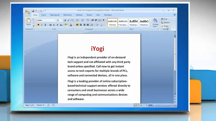 Word 2007: How to convert .docx files to regular .doc documents