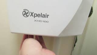 Old video 21 12 2019 Very Rare Xpelair XHD100 hand dryer,  Waterside & Solent Surgery