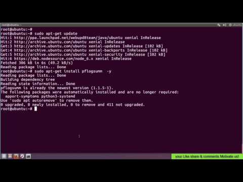 How to install pflogsumm Postfix Mail Log Reporting Tool On Ubuntu 16