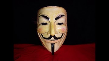 How To Make/Copy The V for Vendetta Mask