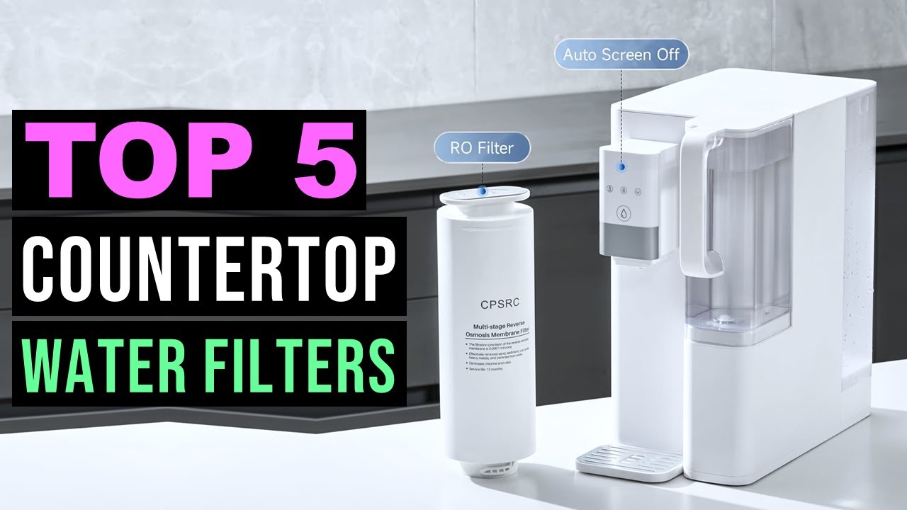5 лучших фильтров для воды, устанавливаемых на столешницу, 2025 года | Система фильтрации воды, у...