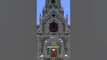 Easy Minecraft tutorial how to build a castle🏰